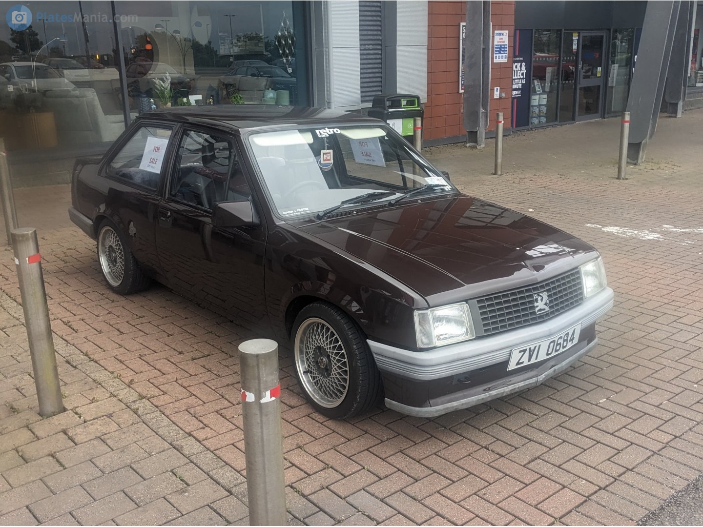 ZV 10684, Vauxhall Nova 1st gen 2-door Sedan (A; S83), 1982–1985