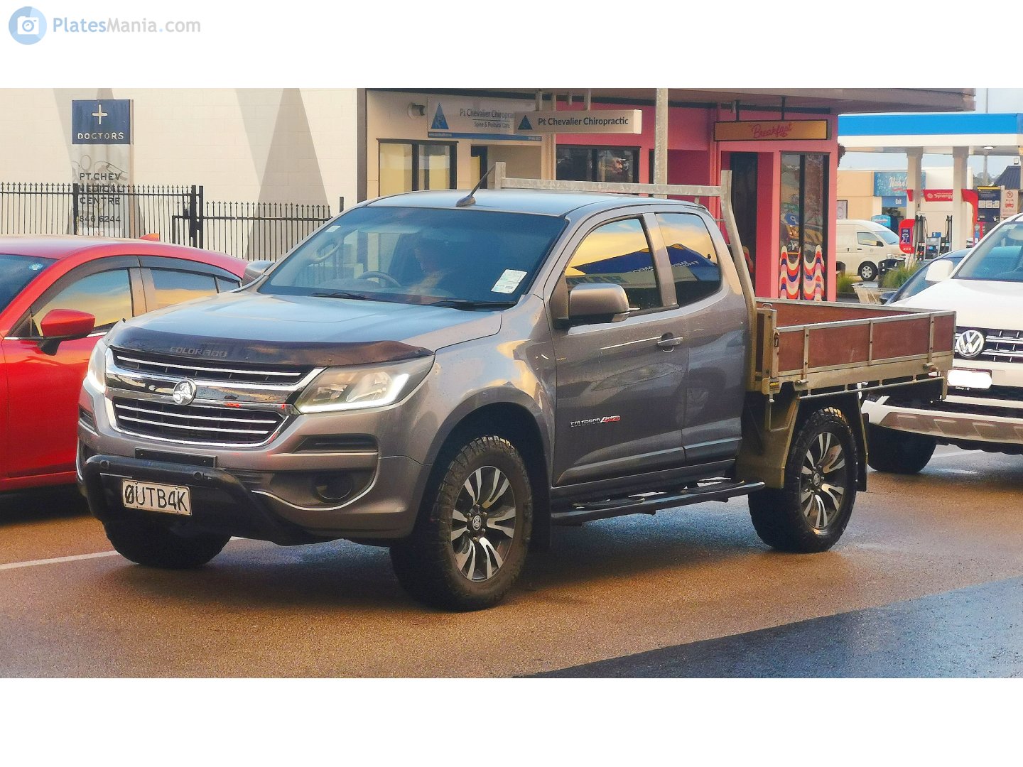 0UTB4K, Holden Colorado 2rd gen Pickup (RG), facelift, 2016–2020