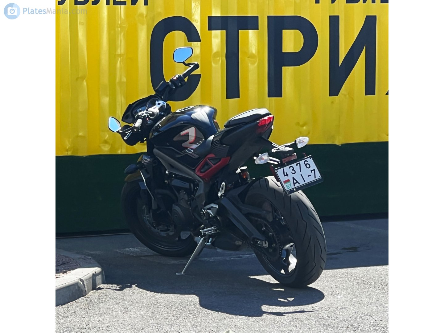 4376 AI-7, Triumph Motorcycles Street Triple 3rd gen, 2013–2017