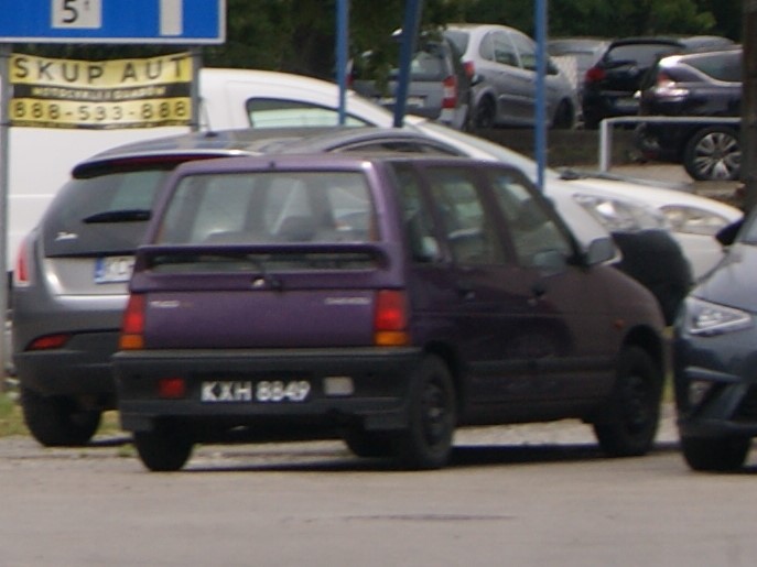 KXH 8849, Daewoo Tico 1st gen (CL11), 1991–2001