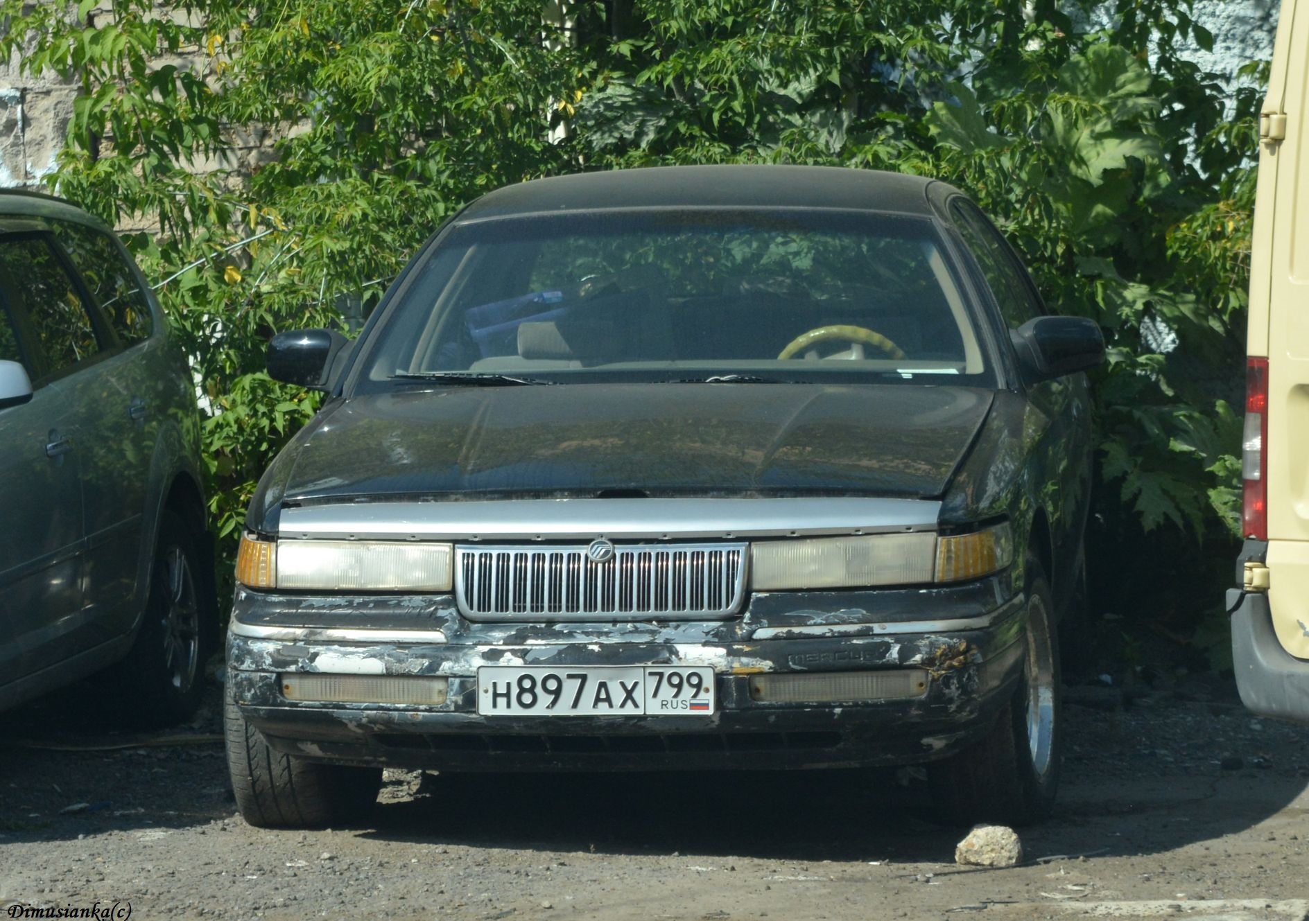 н 897 ах 799, Mercury Grand Marquis 2nd gen (M74/M75; EN53), 1991–1994