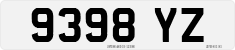 License plate of the United Kingdom, 1932 year system