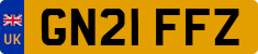 License plate of the United Kingdom, 2001 year system