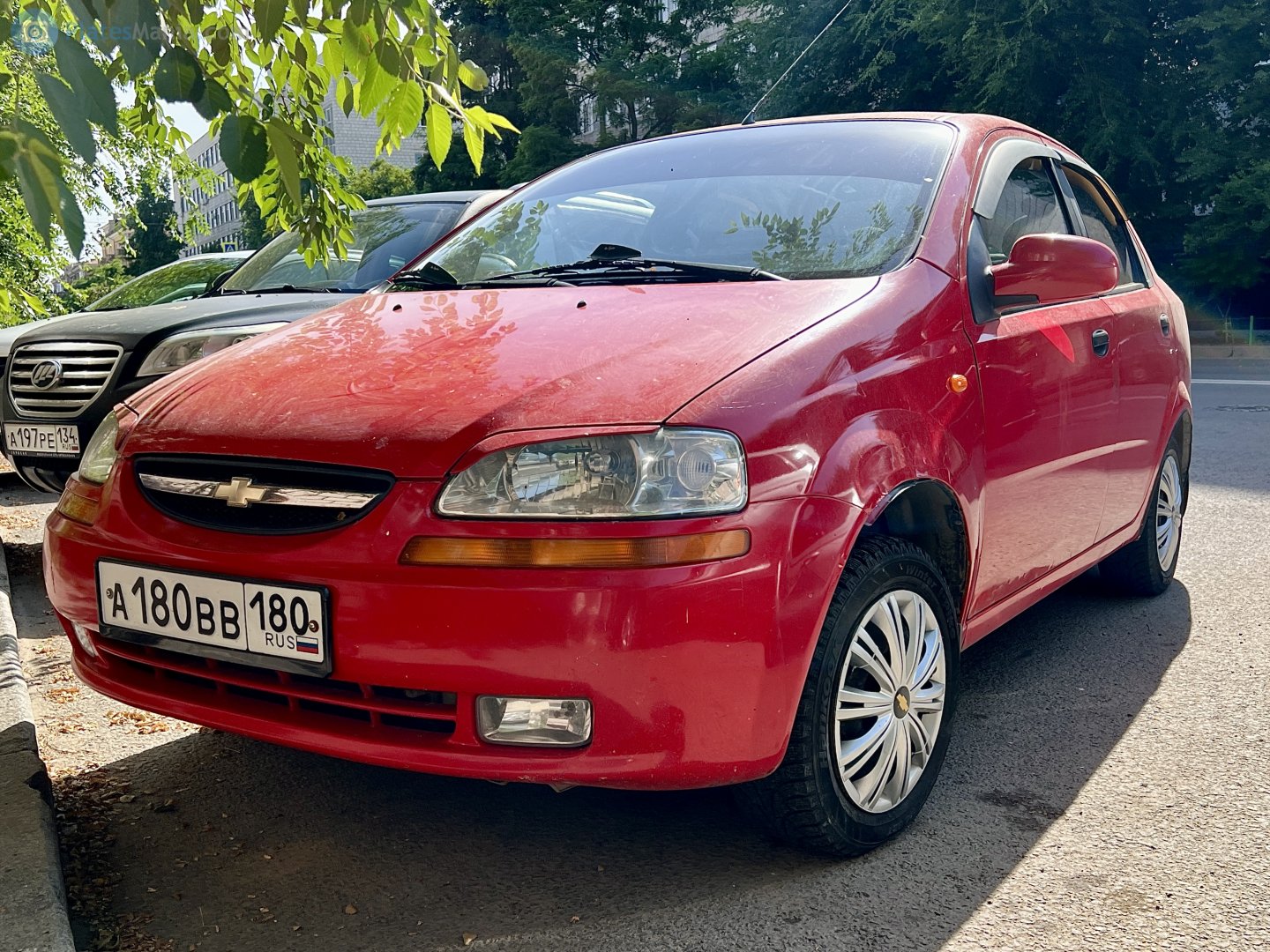 а 180 вв 180, Chevrolet Aveo 1st gen Sedan (T200), 2003–2006