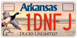 Arkansas, Specialty plates (AB XXXX / XXXXX)