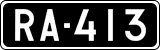 License plate of Finland, Oldtimers