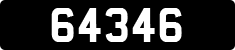 License plate of Guernsey, Regular plates