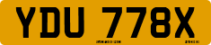 License plate of the United Kingdom, 1963 year system