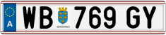 License plate of Austria, Regular plates