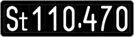 License plate of Austria, 1947 year system
