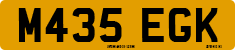 License plate of the United Kingdom, 1983 year system