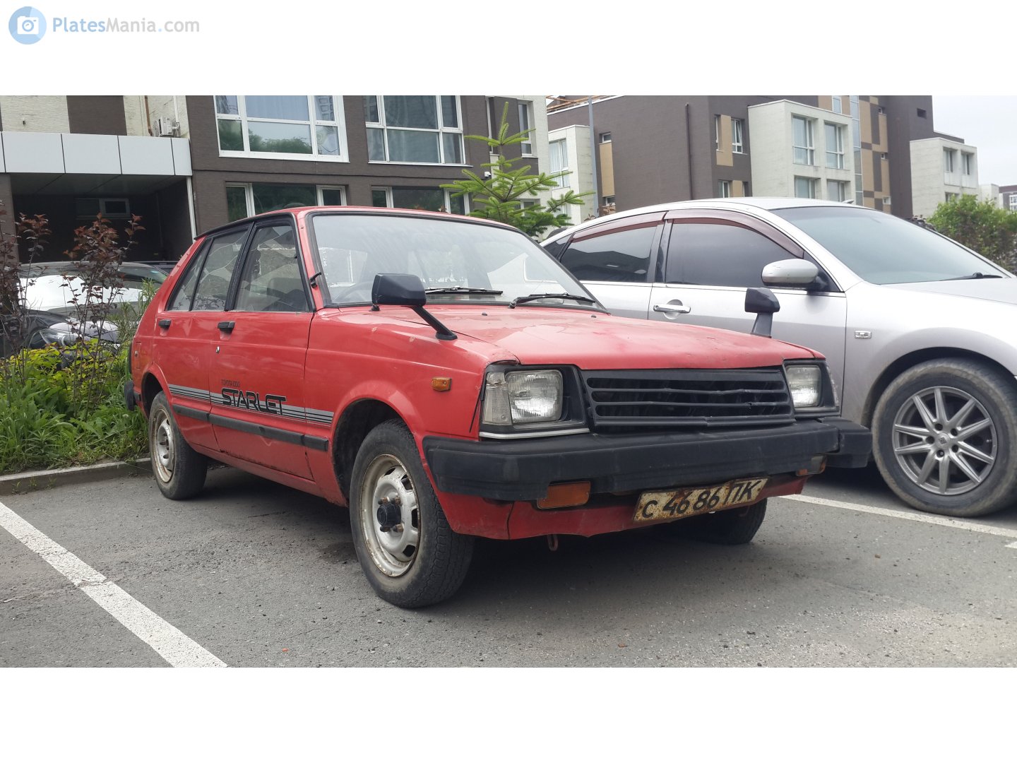 с 4686 ПК, Toyota Starlet 2nd gen 5-door Hatch (P60), 1978–1984