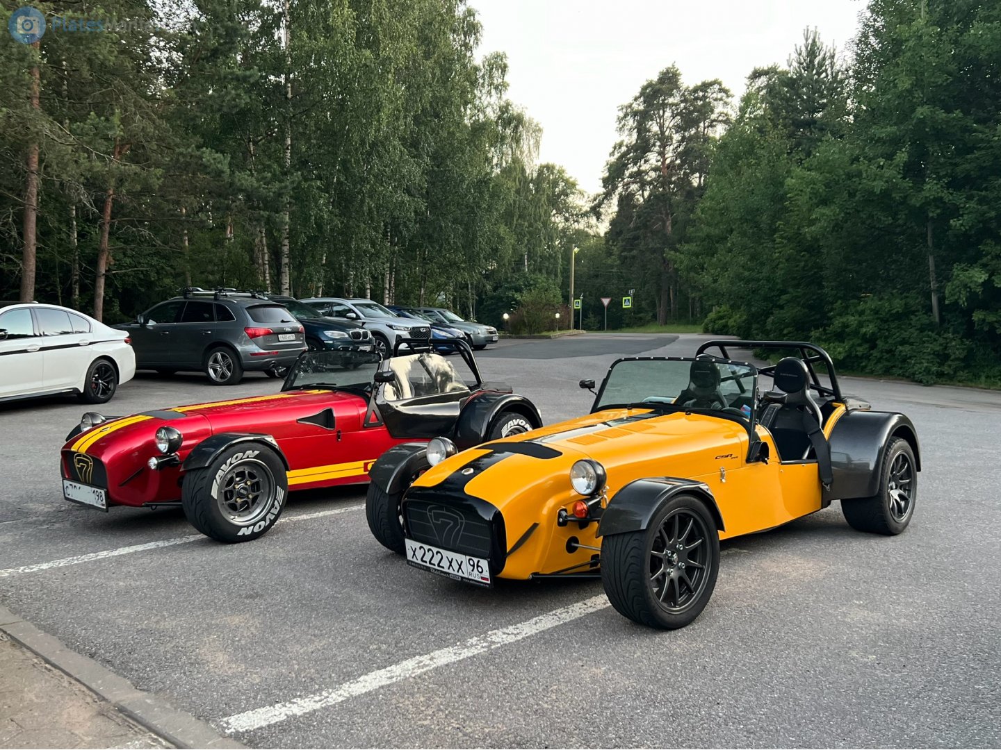 х 222 хх 96, Caterham Seven 