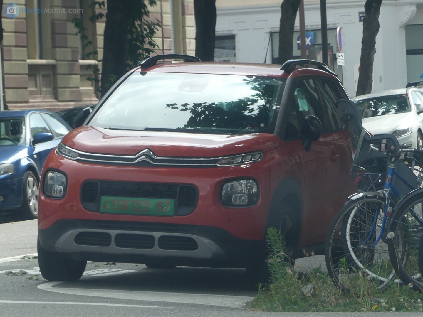 415 K 122 67, Citroёn C3 Aircross 2nd gen (A88; Global-market), 2017–2021