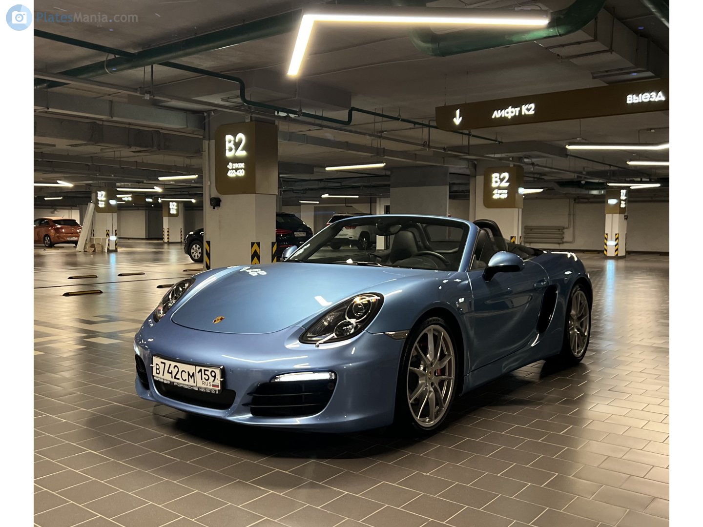 в 742 см 159, Porsche Boxster 3rd gen (981), 2012–2017