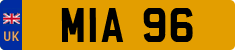 License plate of the United Kingdom, 1932 year system