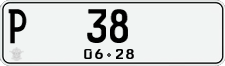 License plate of Indonesia, Regular plates