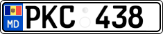 License plate of Moldova, Cars (2015)