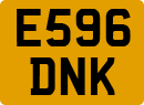 License plate of the United Kingdom, 1983 year system