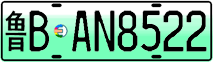 License plate of China, Electric vehicles