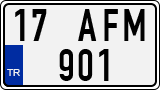 License plate of Turkey, Regular plates