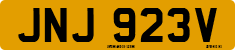 License plate of the United Kingdom, 1963 year system