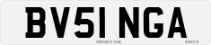 License plate of the United Kingdom, 2001 year system