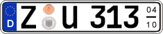 Z U 313 (04/10)