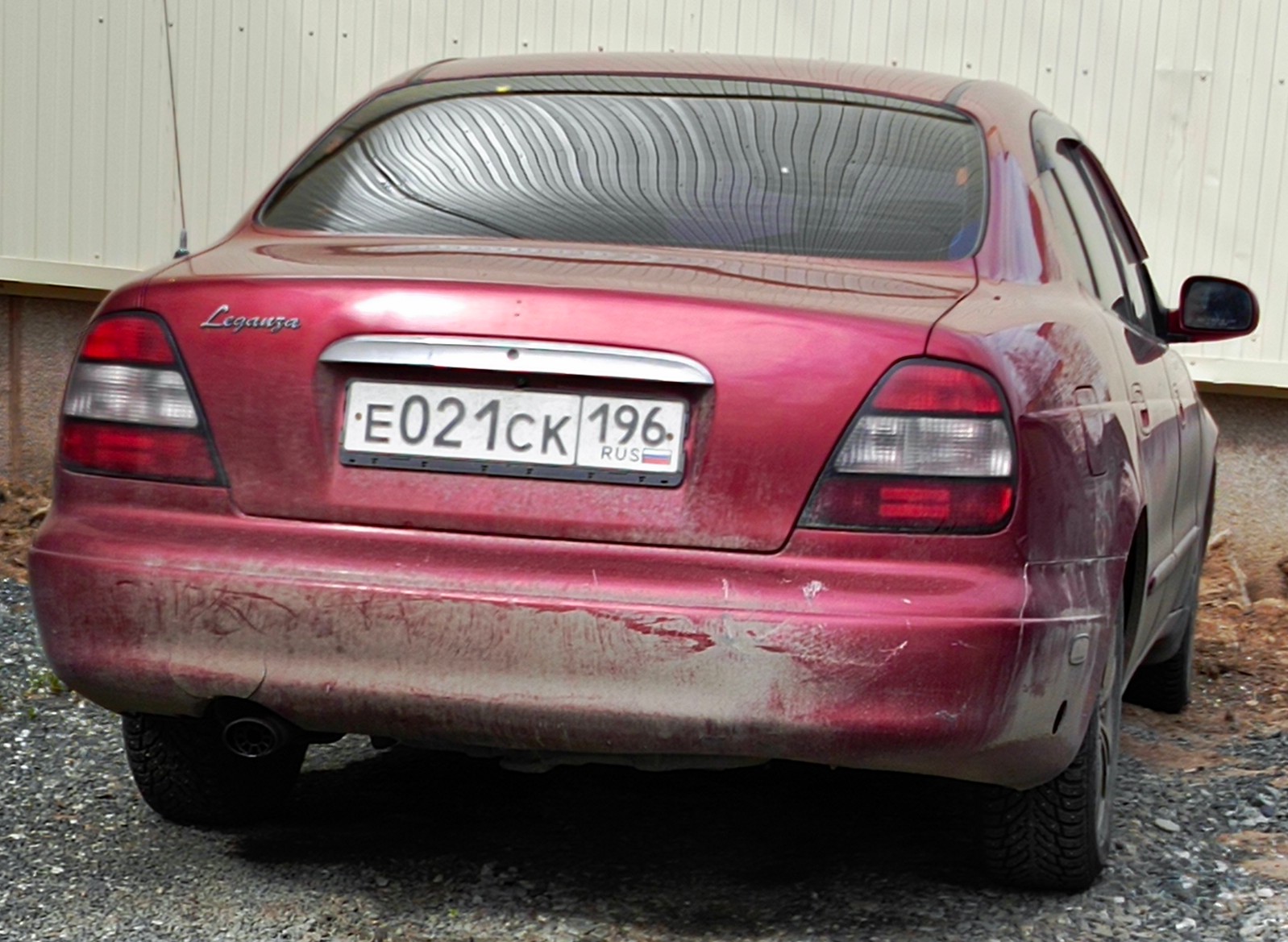 е 021 ск 196, Daewoo Leganza 1st gen (V100), 1997–2002