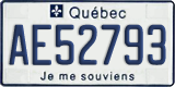 Quebec, Buses (AA12345)