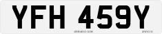License plate of the United Kingdom, 1963 year system