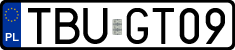 License plates of Poland, Regular car plates