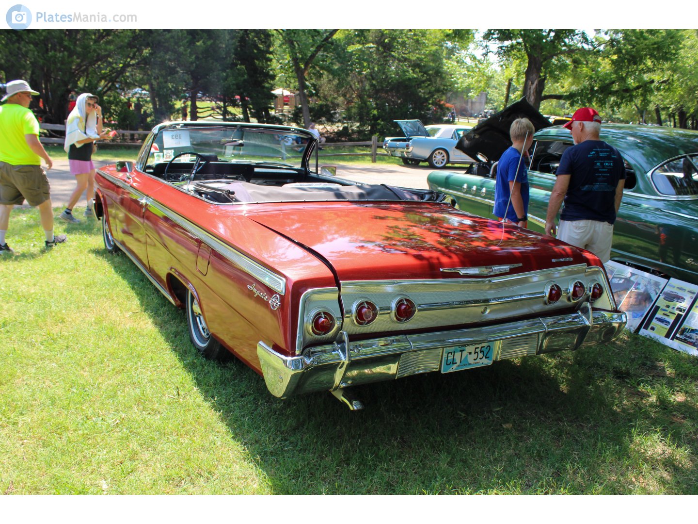 CLT-552, Chevrolet Impala 3rd gen 1962 2-door Convertible (1767/1867; B-body), 1st facelift, 1961–1962