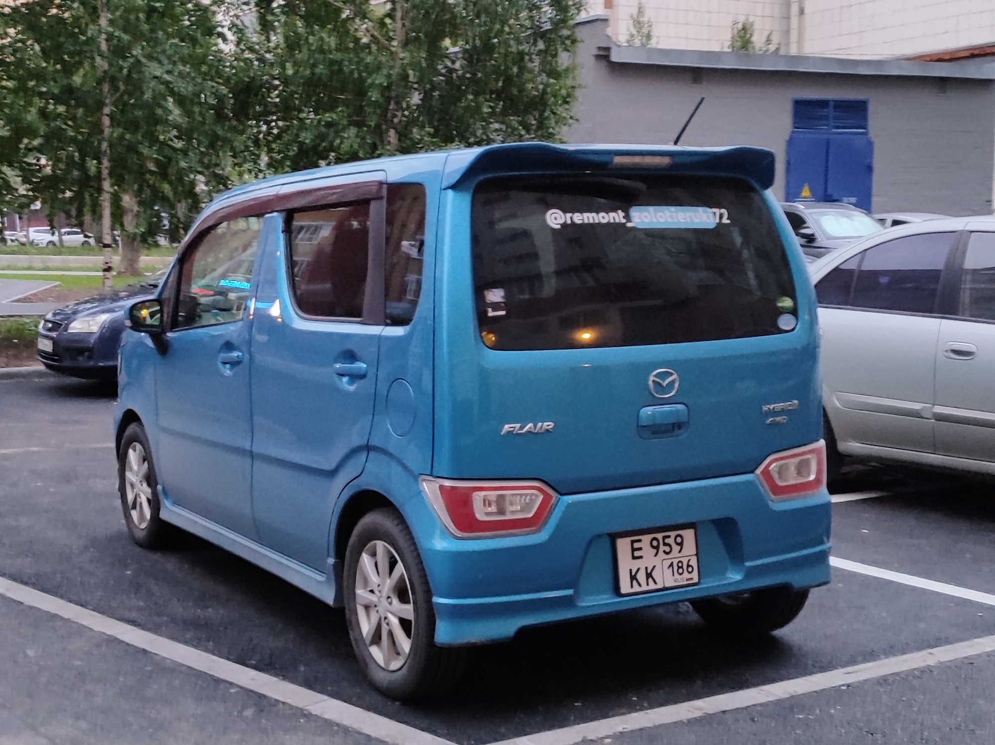 е 959 кк 186, Mazda Flair 1st gen Custom XT (MJ34S), 2012–2017