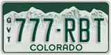 Colorado, 123-ABC