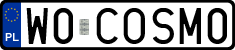 License plates of Poland, Vanity Plates
