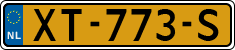 License plate of the Netherlands, Cars