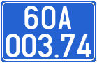 License plate of Vietnam, Government and public administrations