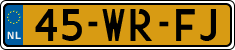 License plate of the Netherlands, Trailers