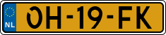 License plate of the Netherlands, Semi-trailers
