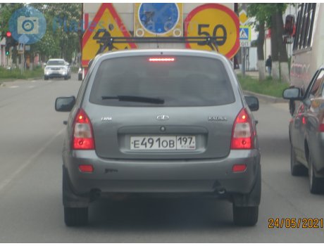 е491ов197, Lada (VAZ) 1117 Kalina