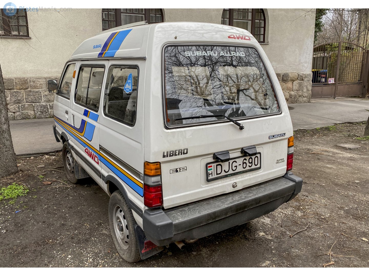 DJG-690, Subaru Libero 1st gen (KJ), 1984–1993