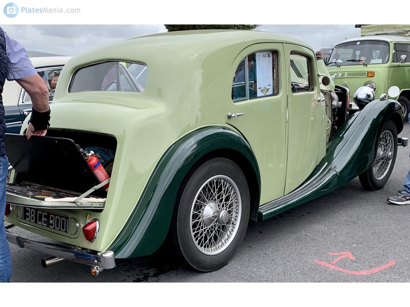 38-CE-9001, MG VA Sports Saloon, 1937–1939