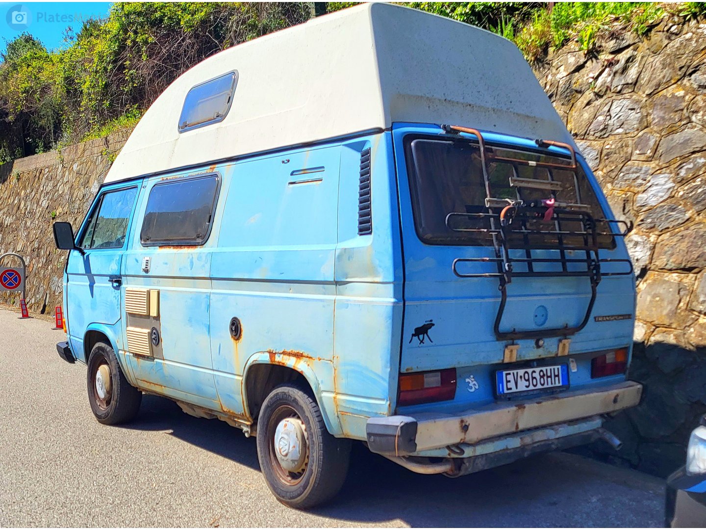 EV 968 HH, Volkswagen Transporter 3rd gen Van (T3), 1979–1992