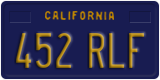 California, Passenger (123 ABC)