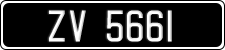 License plate of Ireland, Oldtimers