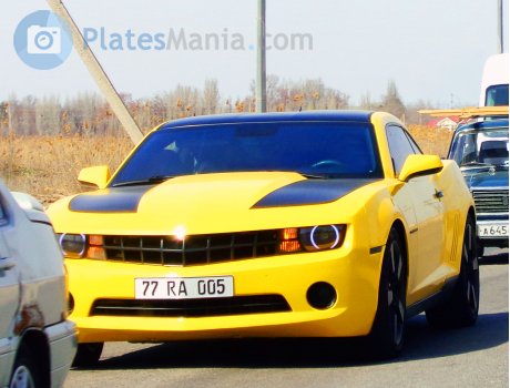 77 RA 005, Chevrolet Camaro