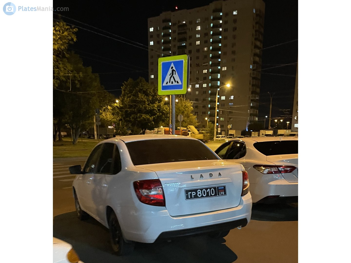 ГР 8010, Lada (VAZ) 2190 Granta 2190, facelift, 2018–