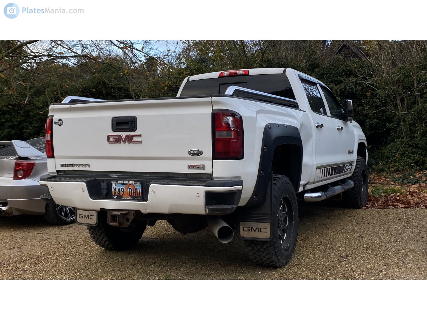 X49 0HU, GMC Sierra 4th gen (K2XX), facelift, 2015–2019