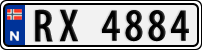 License plate of Norway, Trailers, motorcycles, special vehicles